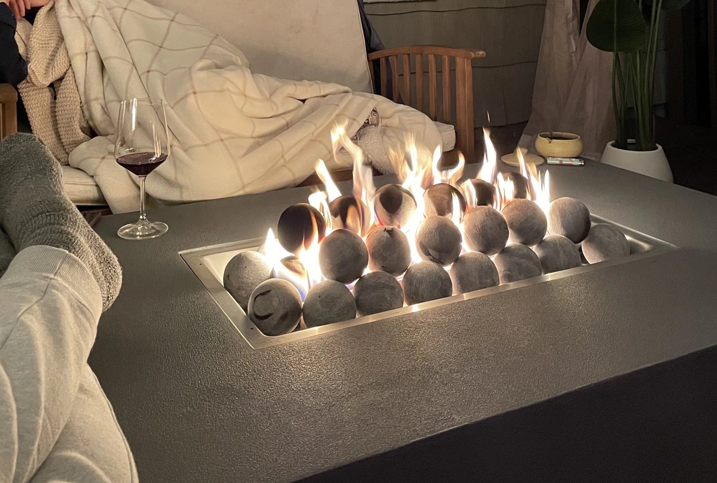 outer fire pit table