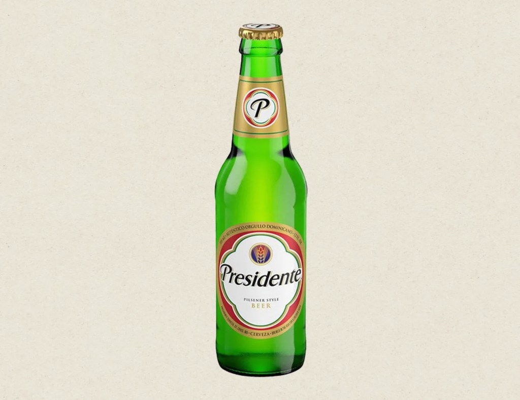 presidente beer bottle