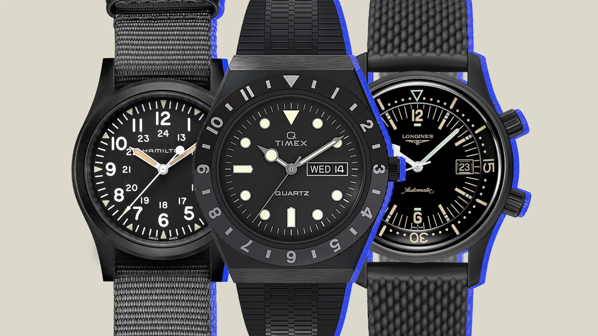 best black watches