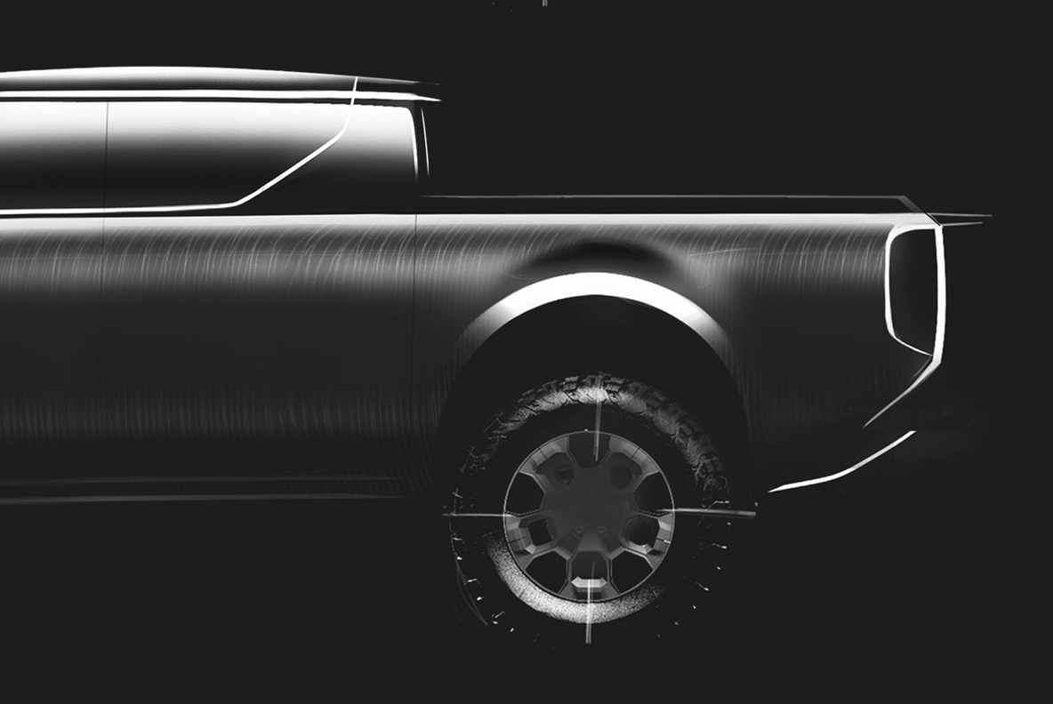 scout electric pickup teaser