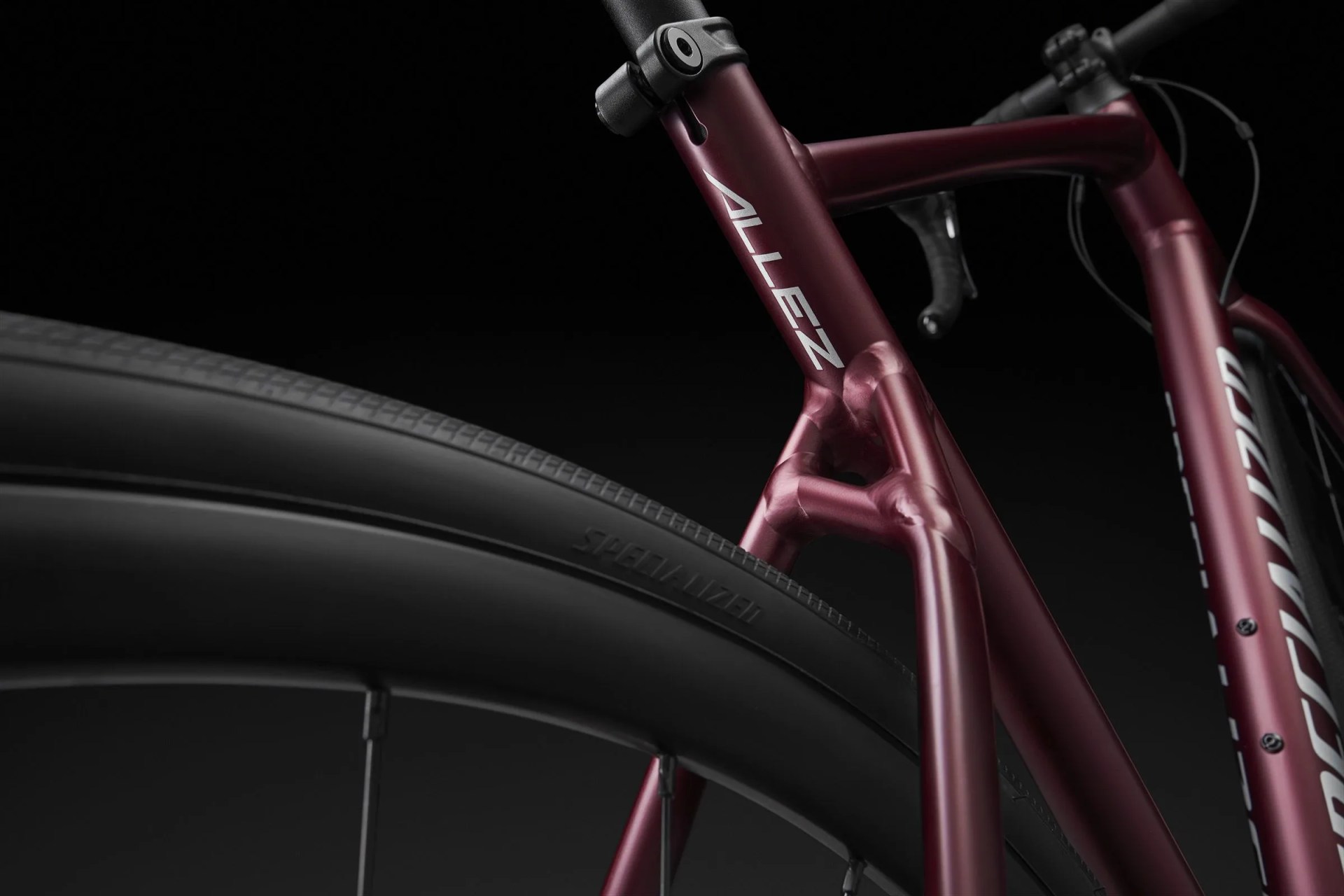 close up of a specialized bike