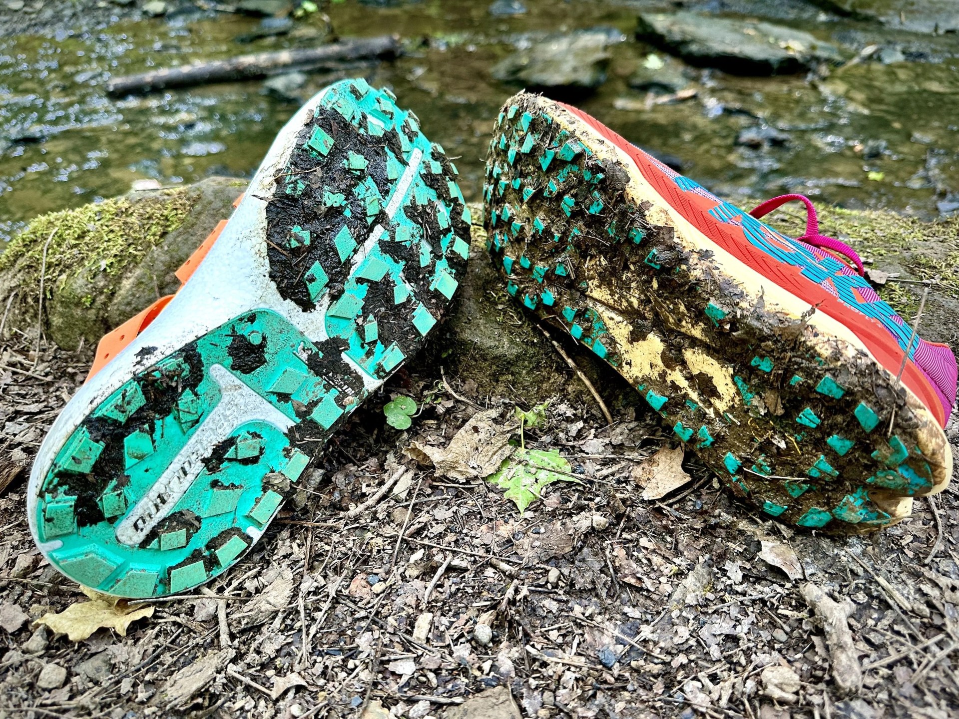 speedland and hoka trail running shoes