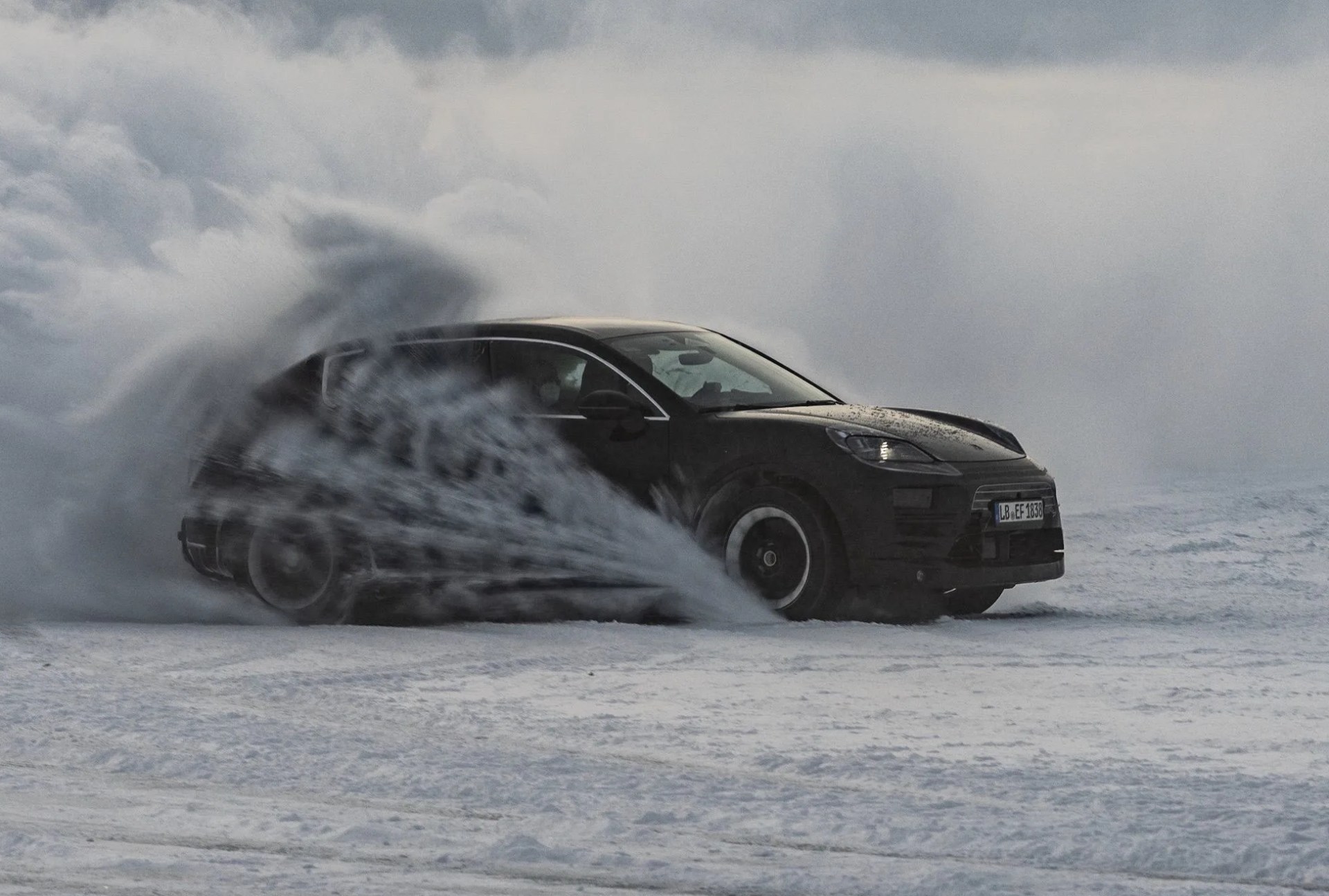 porsche macan ev prototype testing