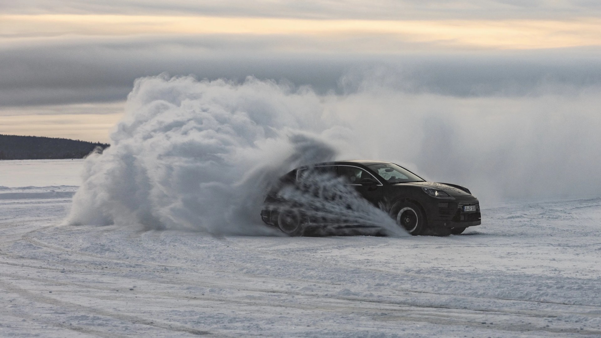 porsche macan ev prototype testing