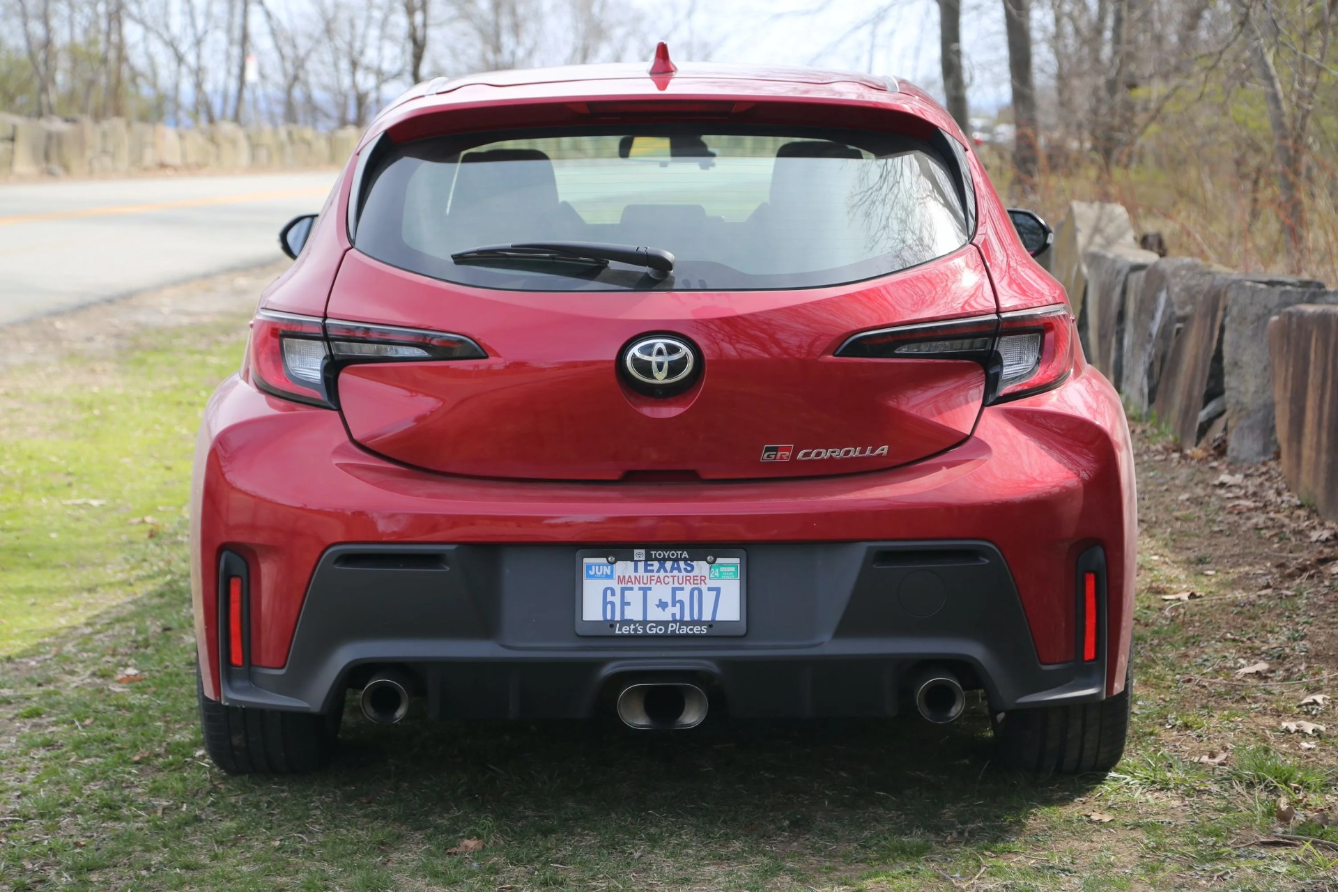 toyota gr corolla 2023 in red