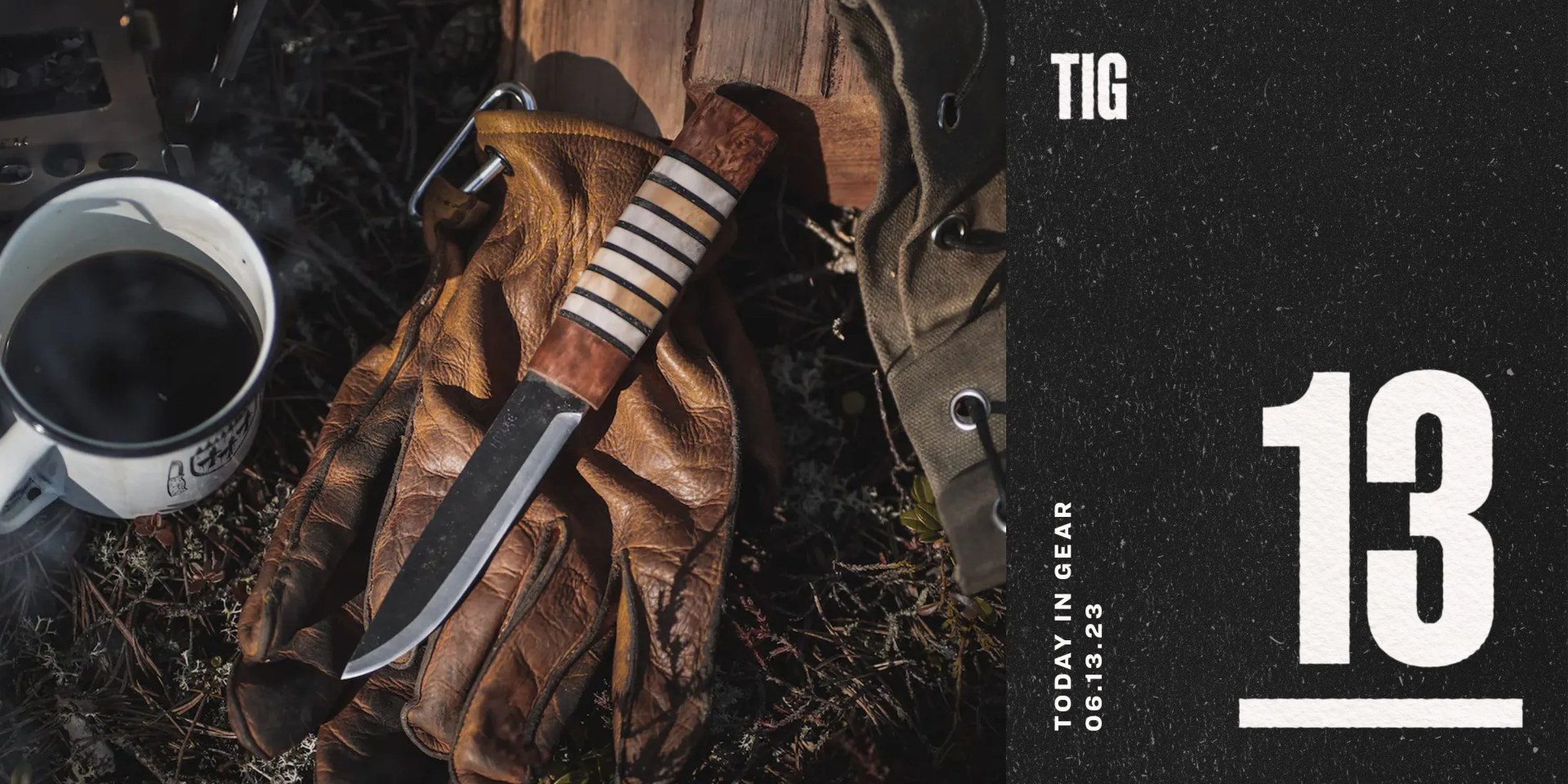 today in gear june 13 2023 helle knives viking knife in antler leather birchwood