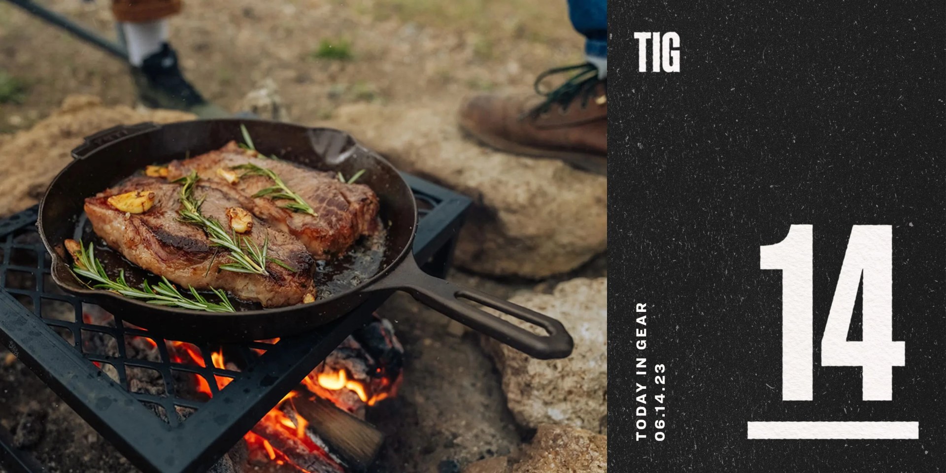 today in gear june 14 2023 yeti 12" cast iron skillet