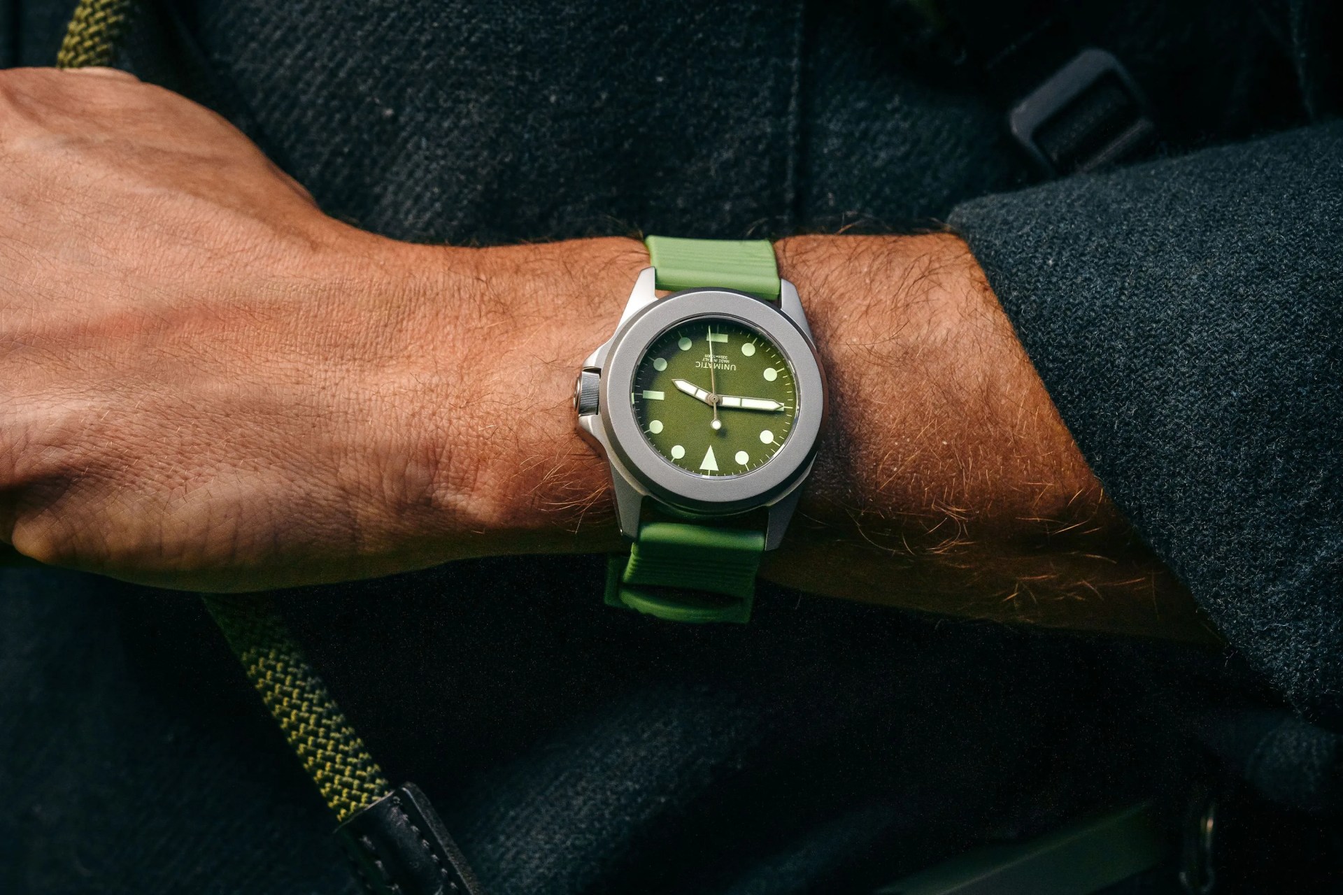 a person wearing a watch