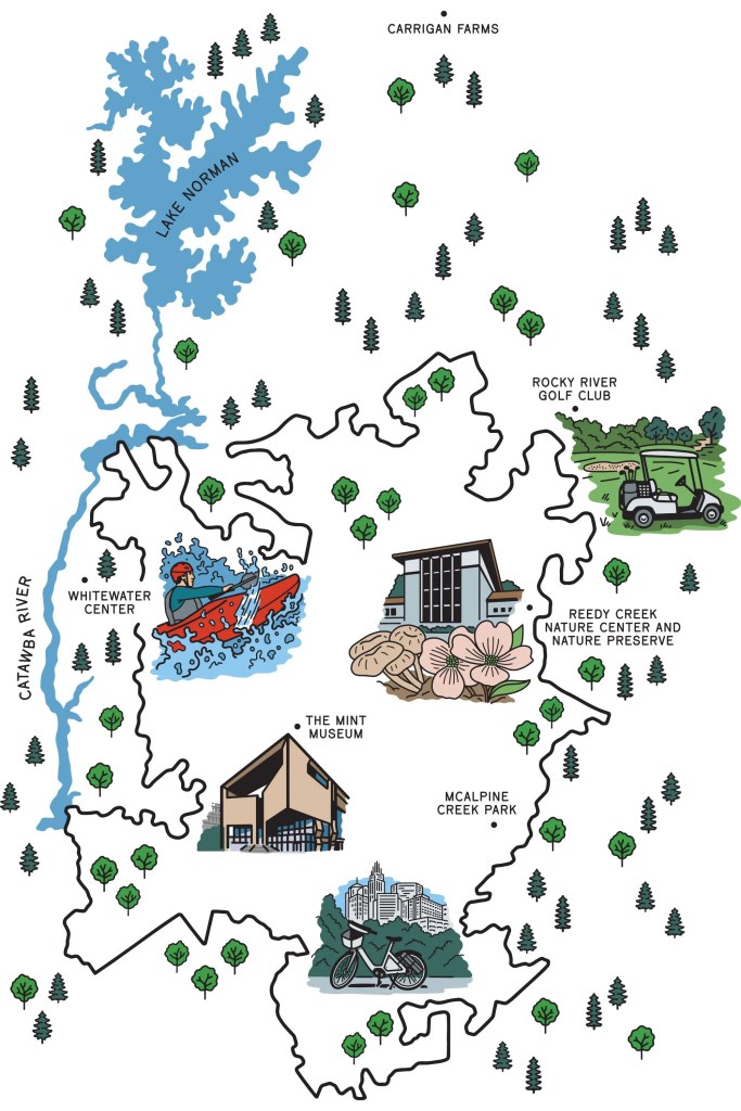 charlotte map
