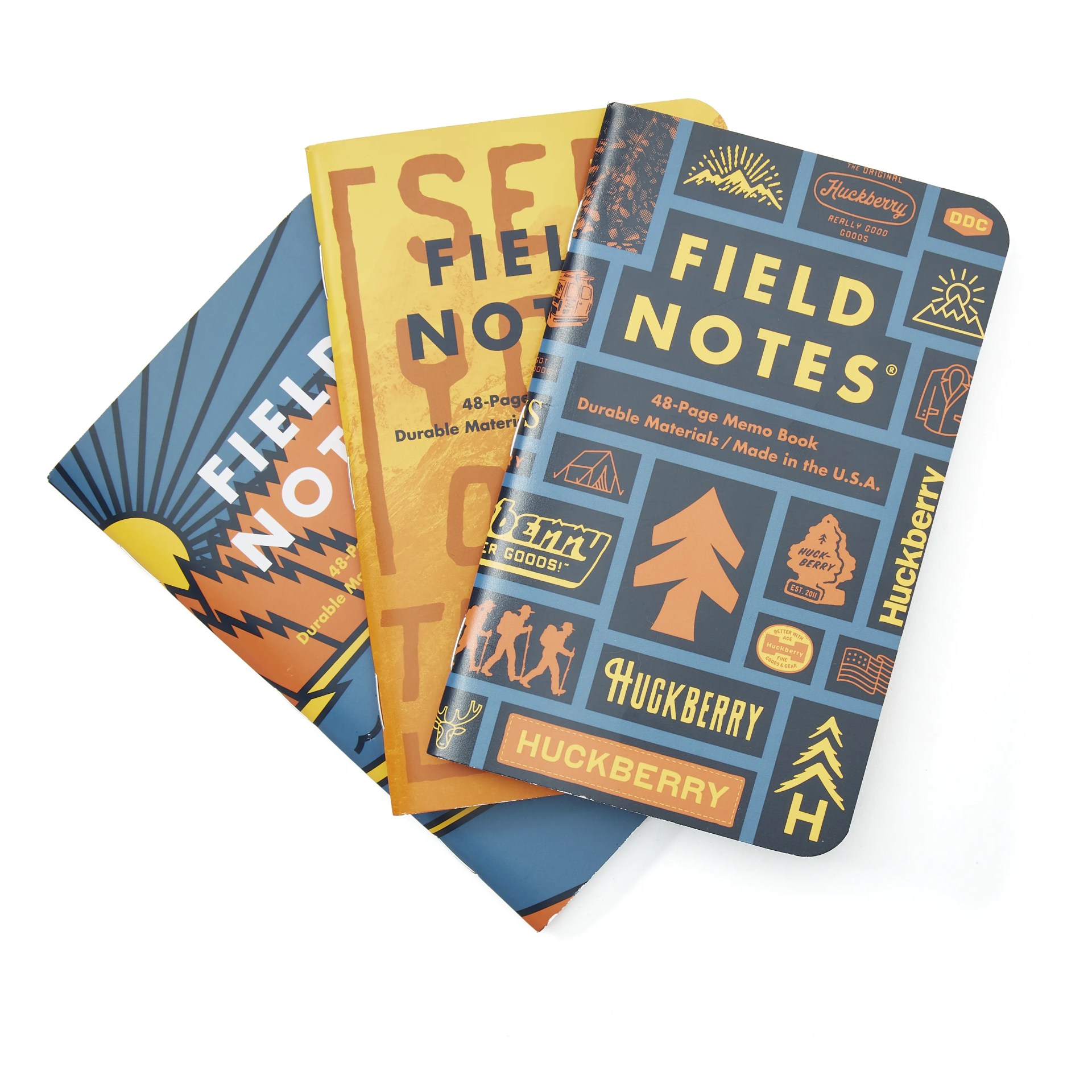 Huckberry x Draplin for Field Notes 3-Pack