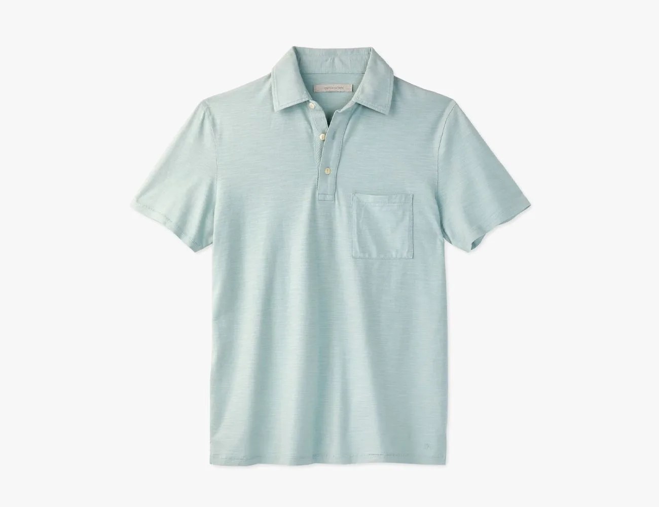 outerknown saltwater slub polo shirt