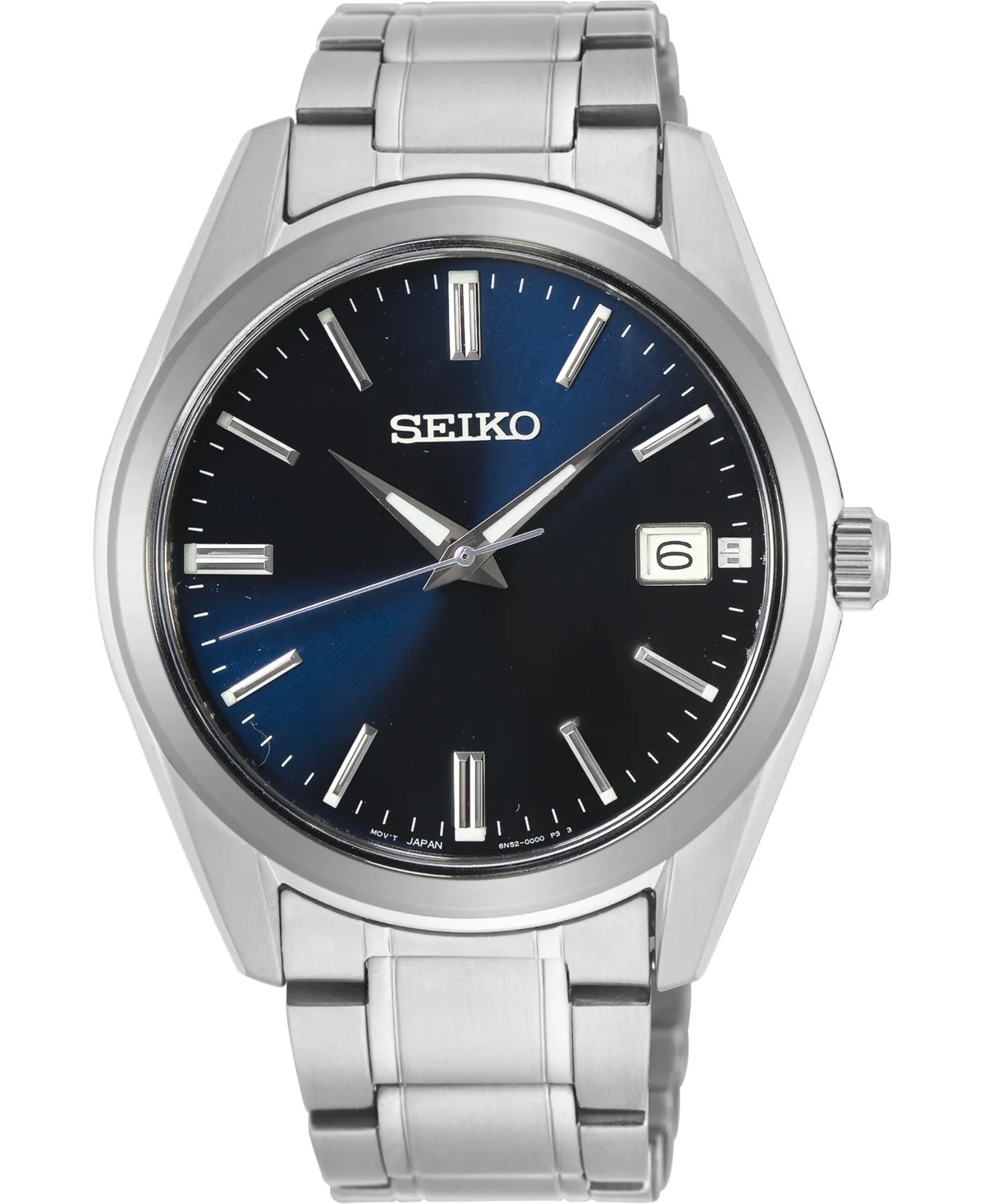 Seiko Men's Essentials Stainless Steel Bracelet Watch 40.2mm