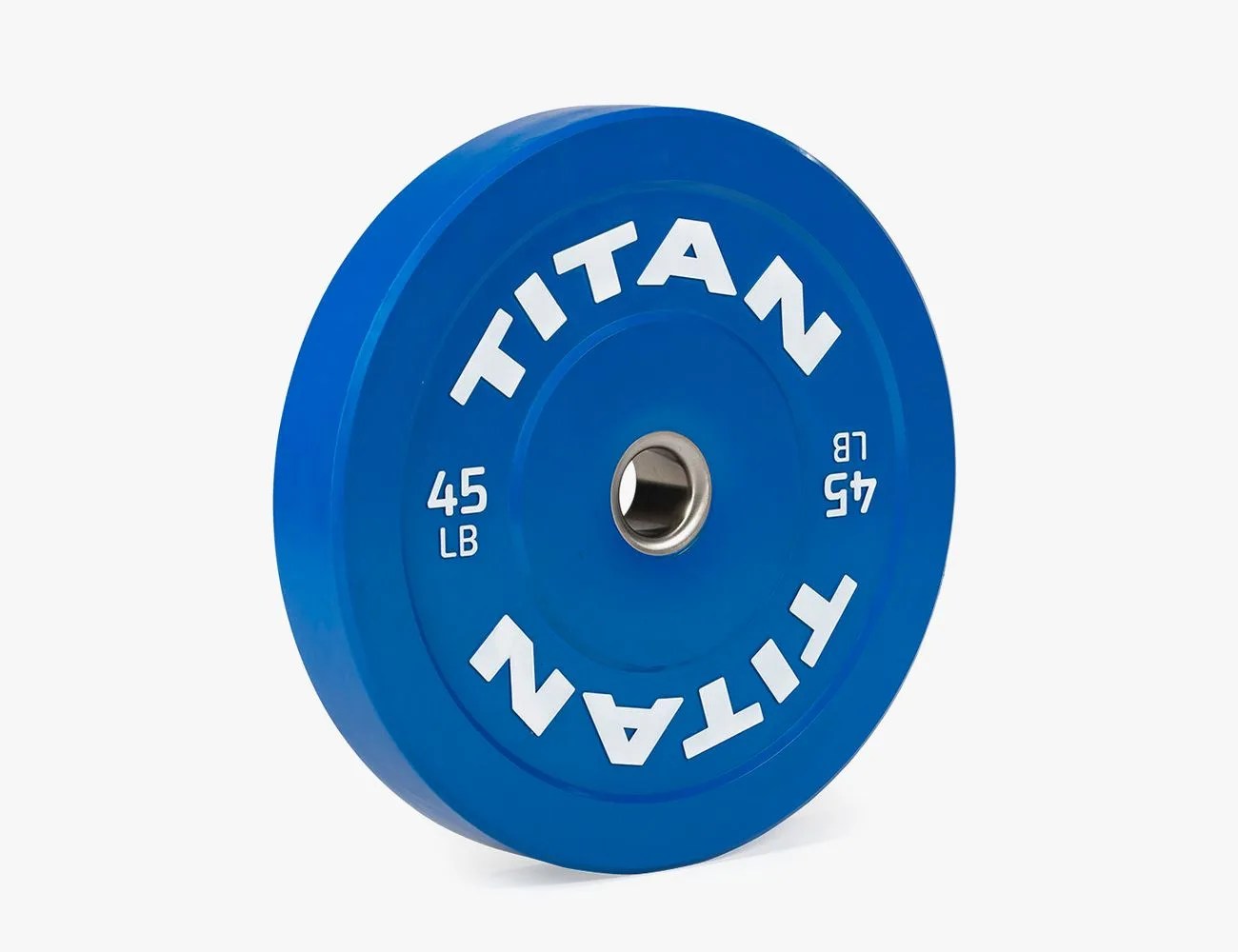 Titan Fitness 45 lb. Economy Color Bumper Plate