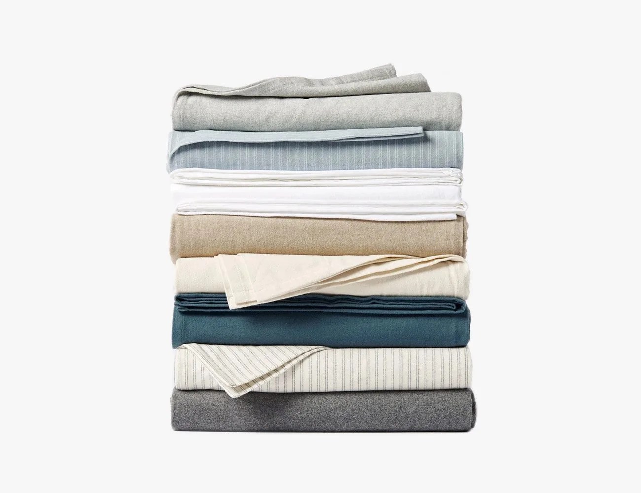 cloud brushed organic flannel sheets