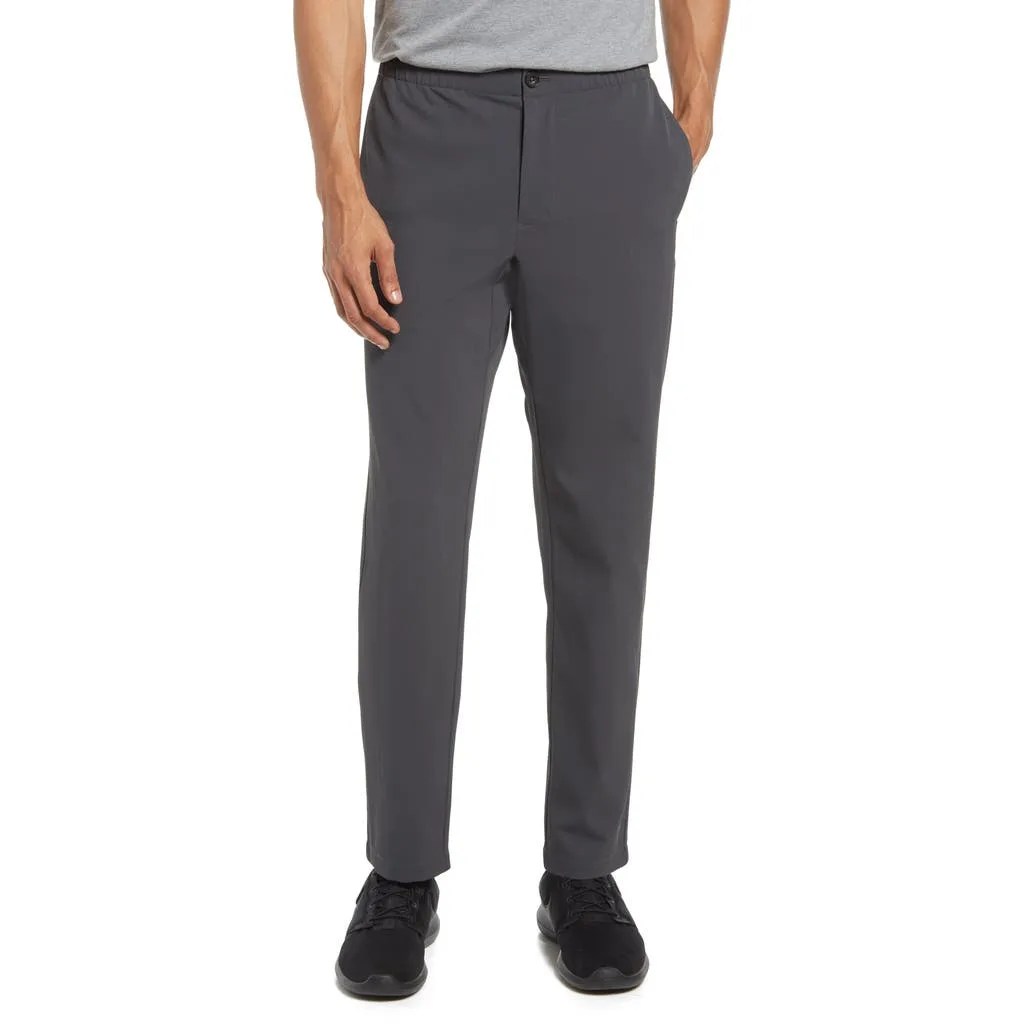Bonobos Slim Fit Performance Pants in Charcoal at Nordstrom, Size Xx-Large