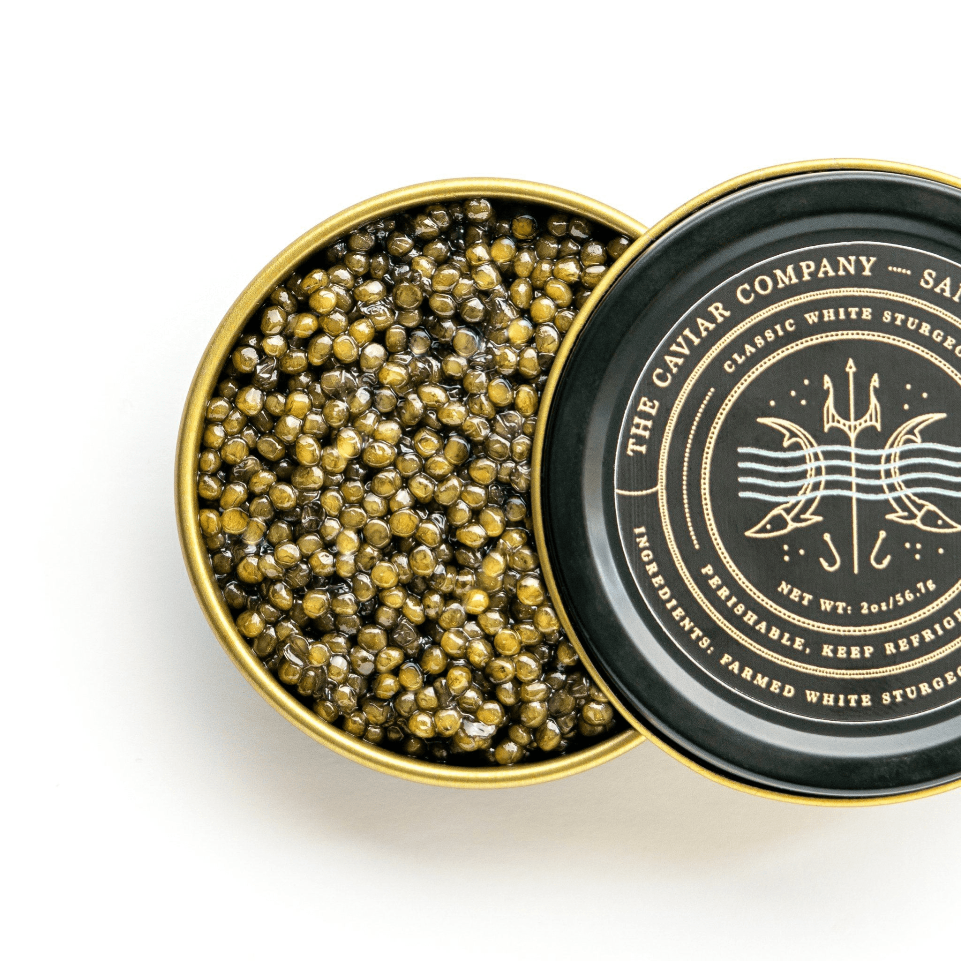 Classic California White Sturgeon Caviar