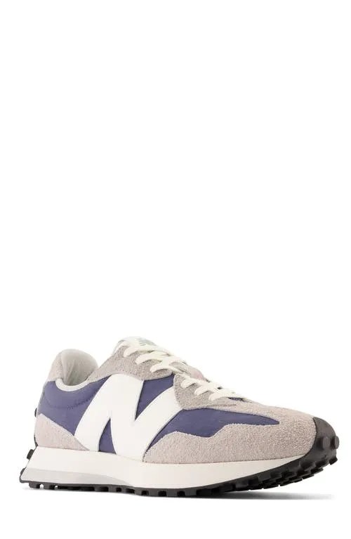 New Balance 327 Sneaker in Brighton Grey/Vintage Indigo at Nordstrom, Size 11