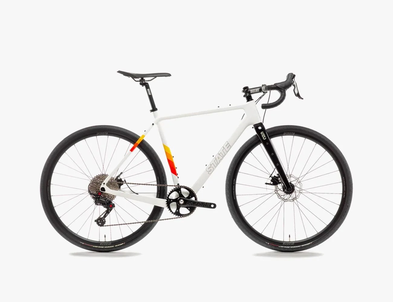 CARBON ALL-ROAD WHITE STATE BICYCLE CO