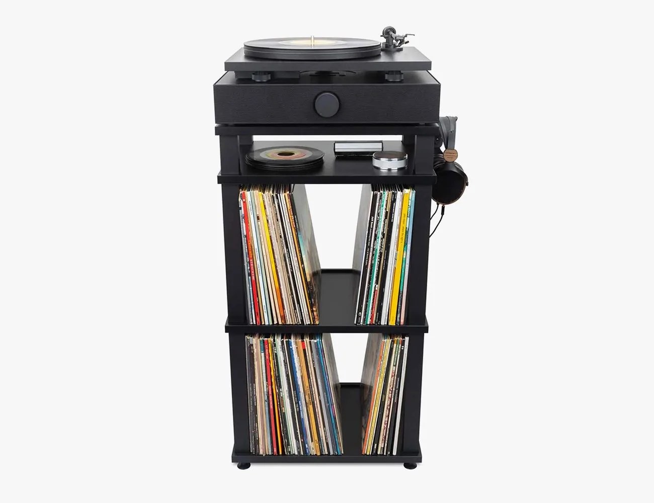 record and turntable stand