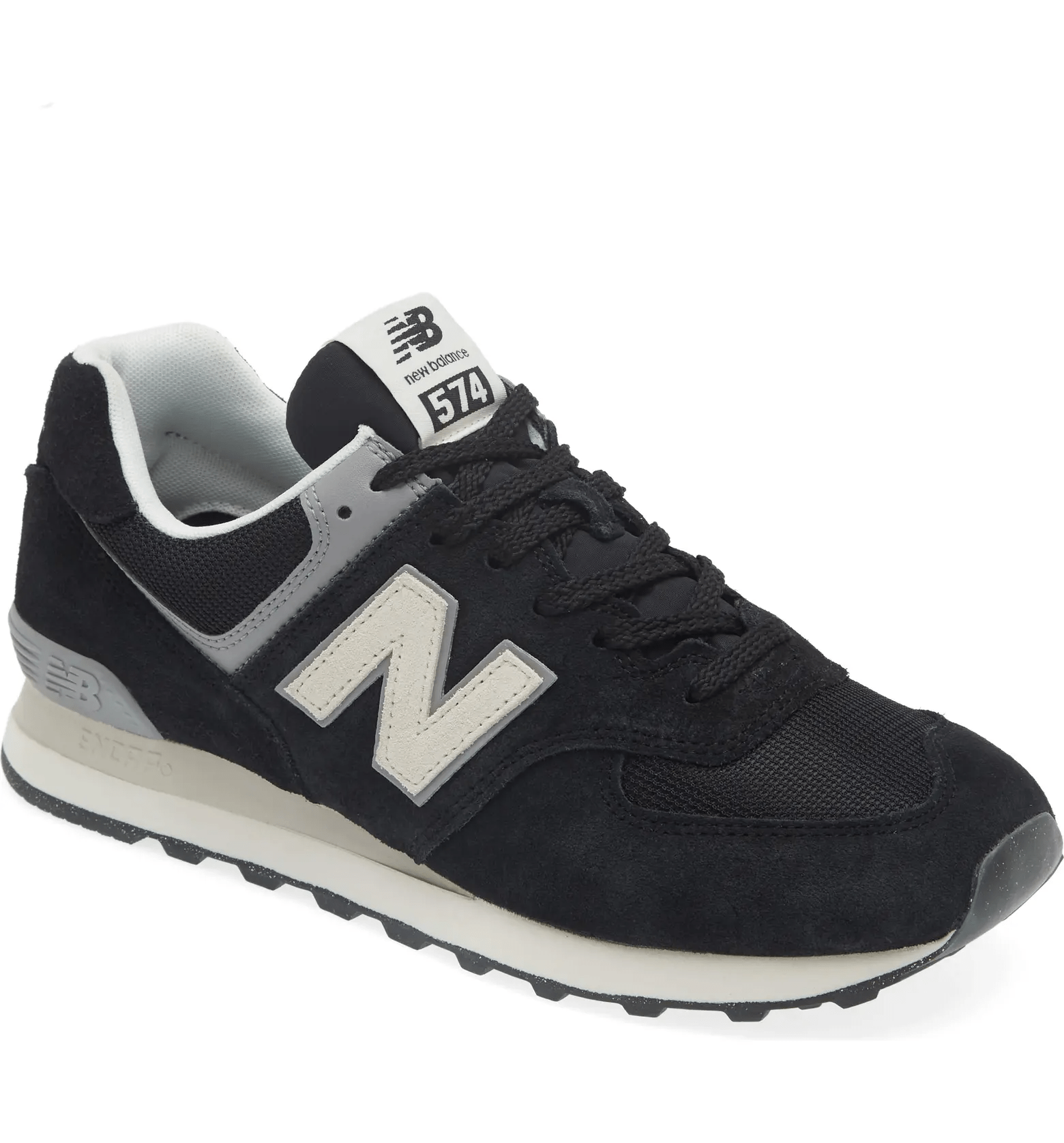 New Balance 574 Sneaker in Off White/Grey at Nordstrom, Size 12.5 Women's