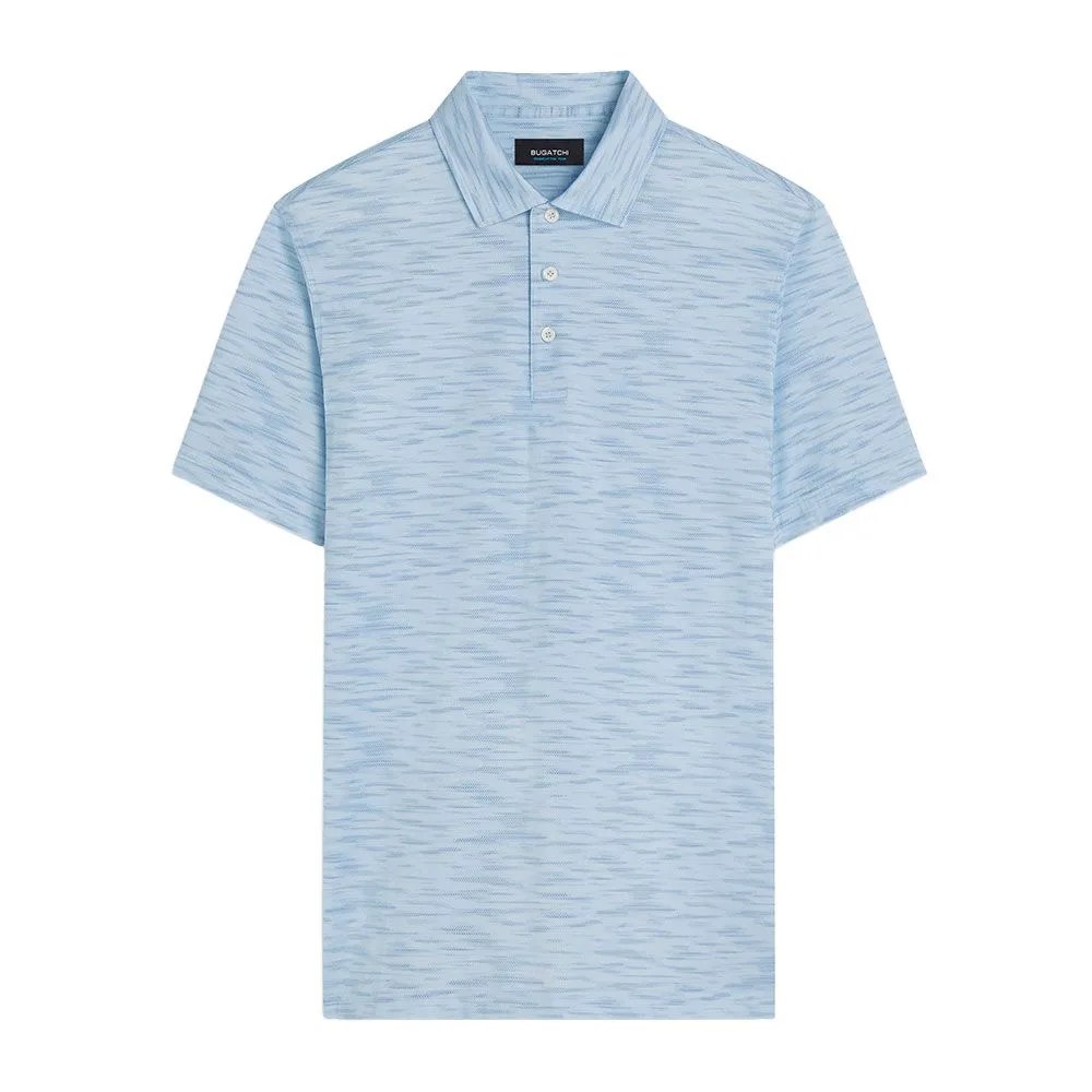 Victor Striated Print OoohCotton Polo