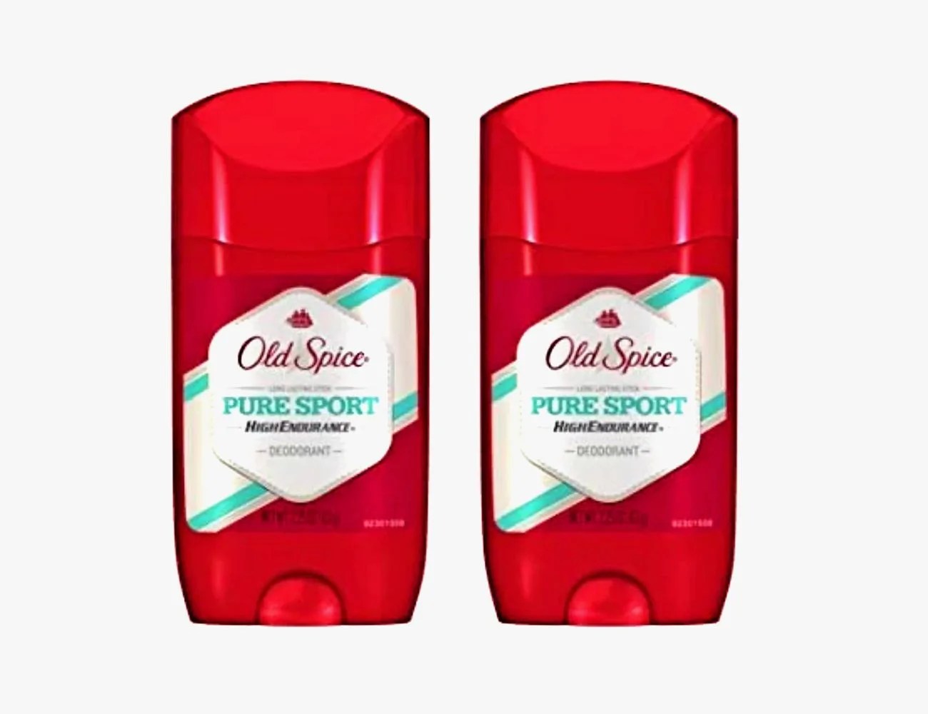 Old Spice Pure Sport Solid Deodorant, 2.25oz (Pack of 2)