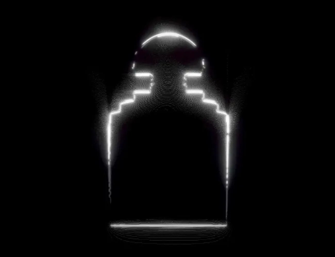 perfume bottle sillouhette graphic