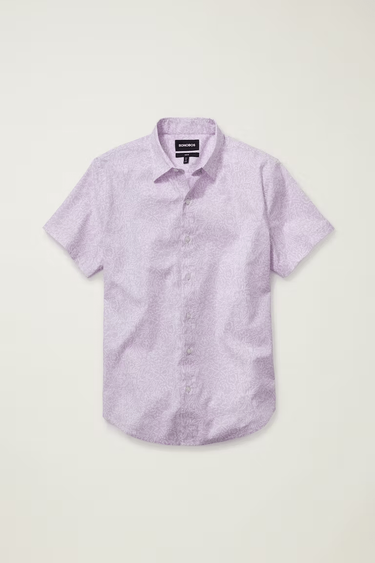 bonobos stretch riviera short sleeve shirt