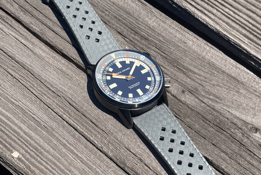 watch on wood