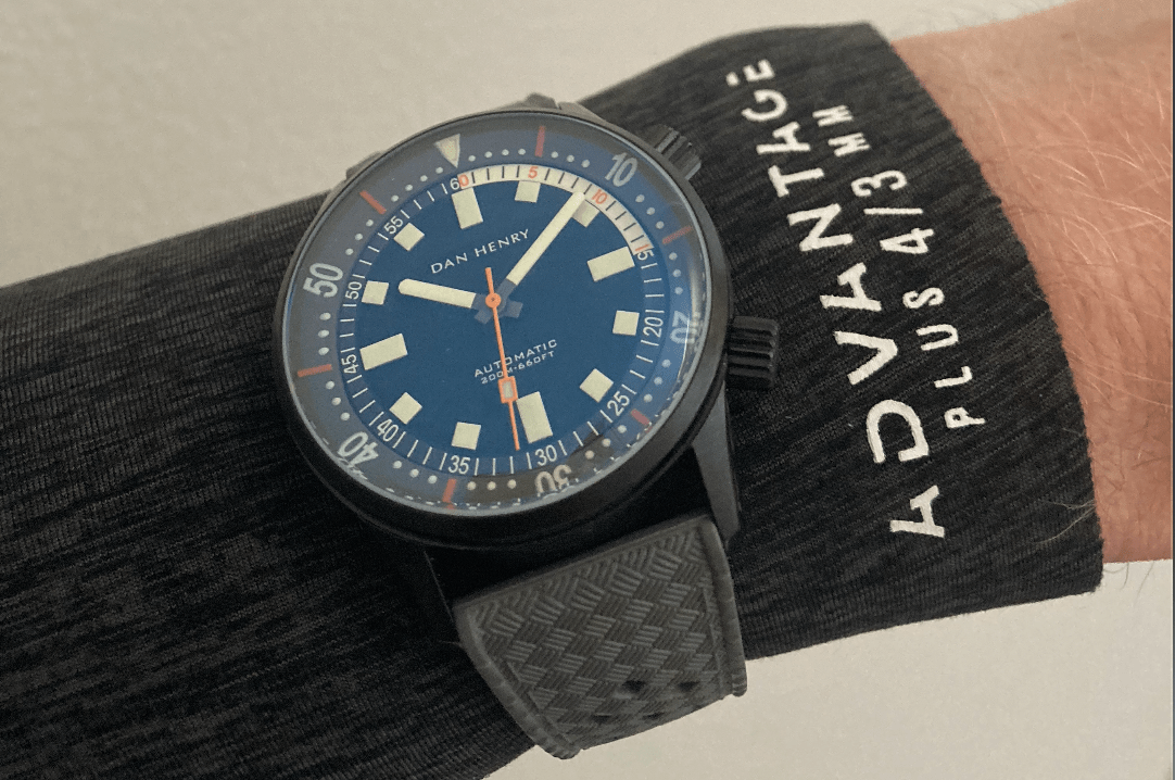watch with wetsuit