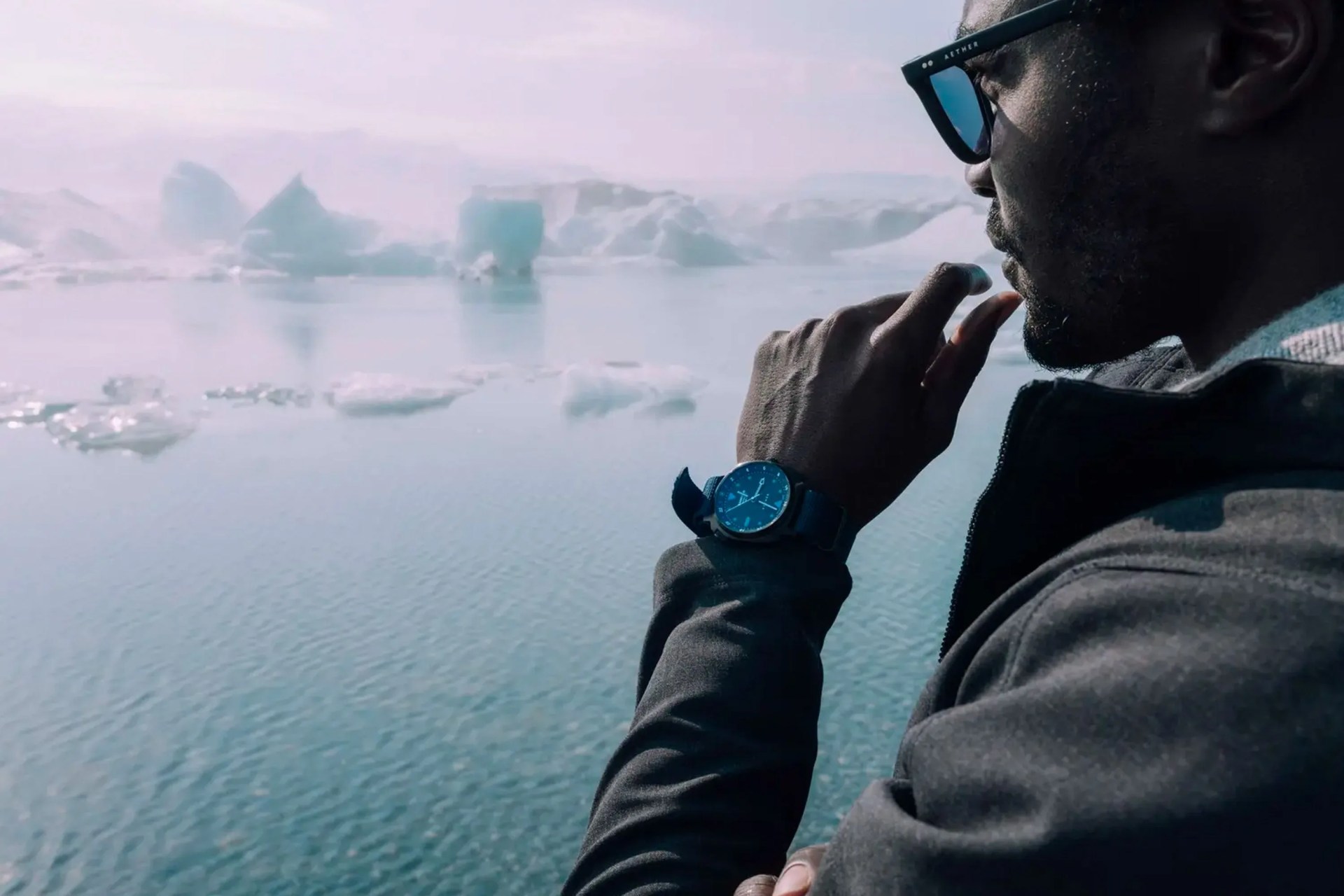aether x bamford gmt watch