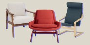 collage of three chairs