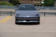 hyundai ioniq 6 on a charger
