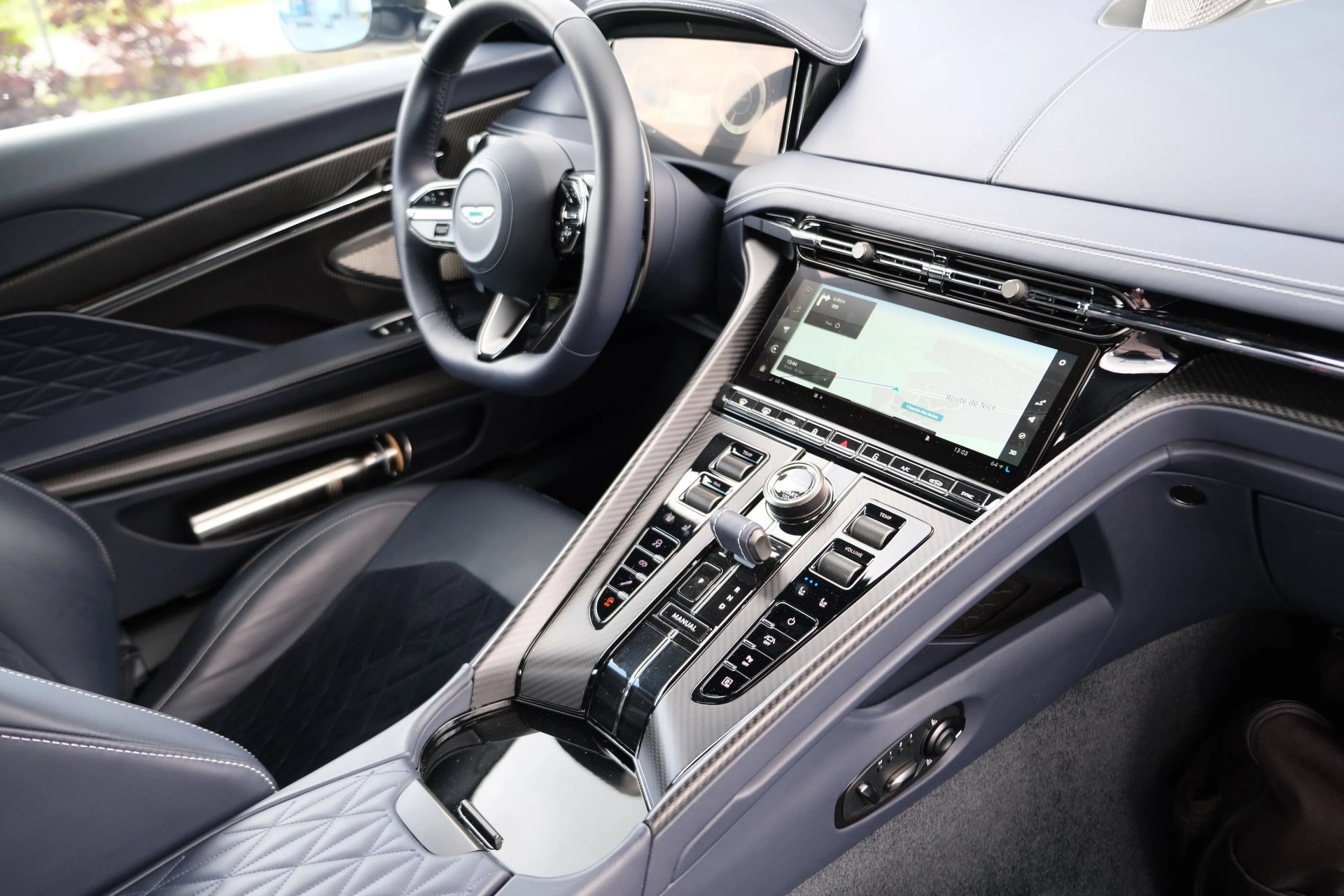 aston martin db12 interior