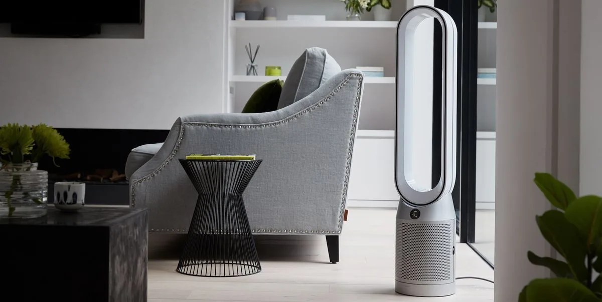 fan in living room