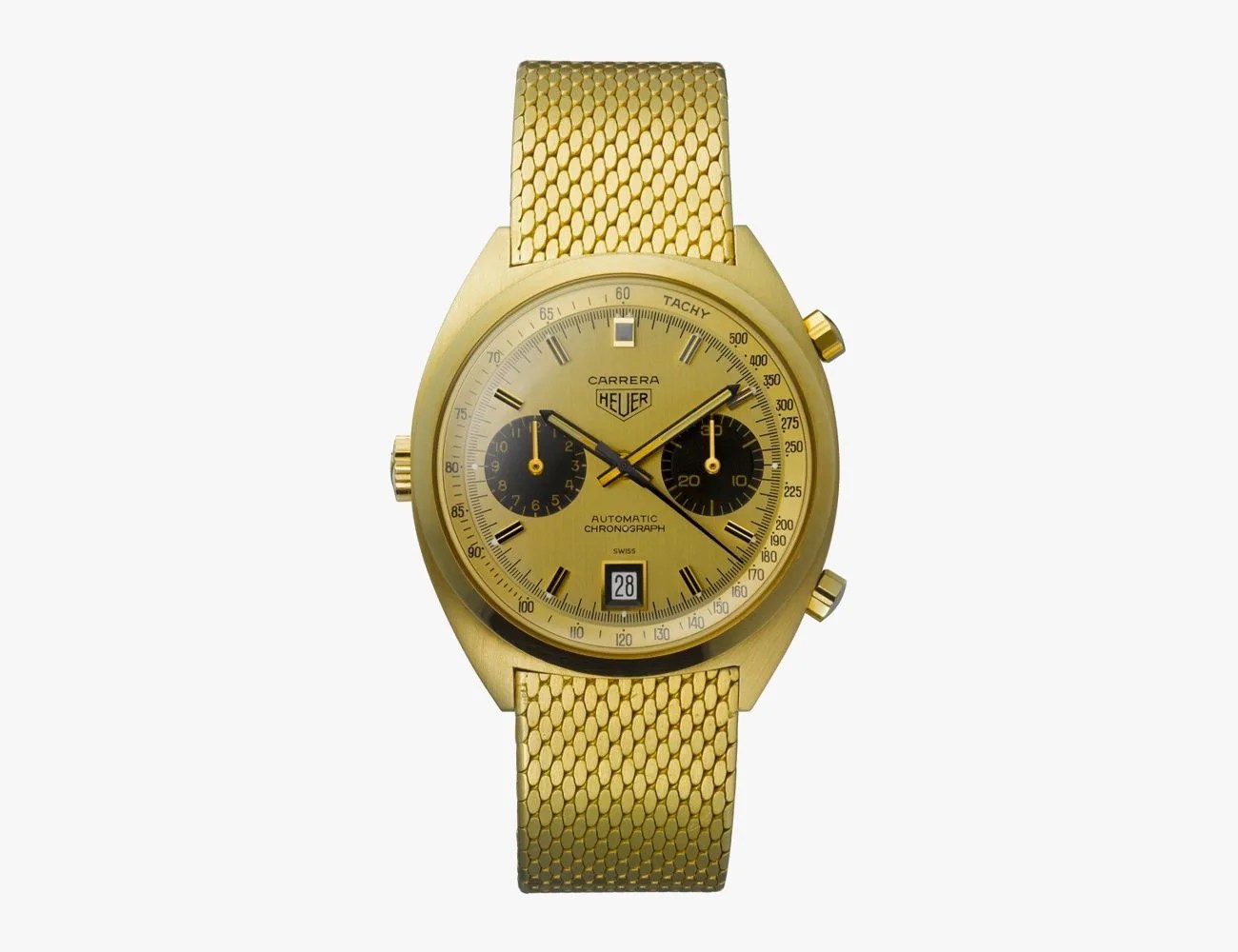 tag heuer carrera watch gold