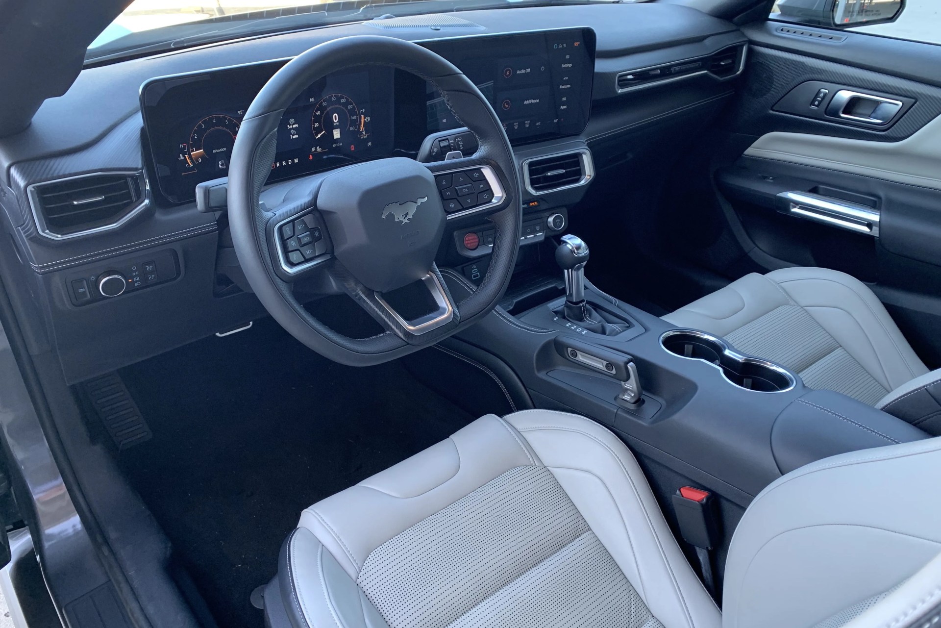 ford mustang interior