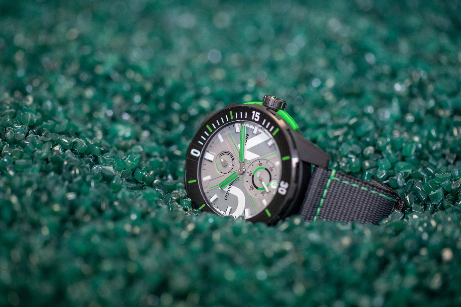 ulysse nardin ocean plastics watch