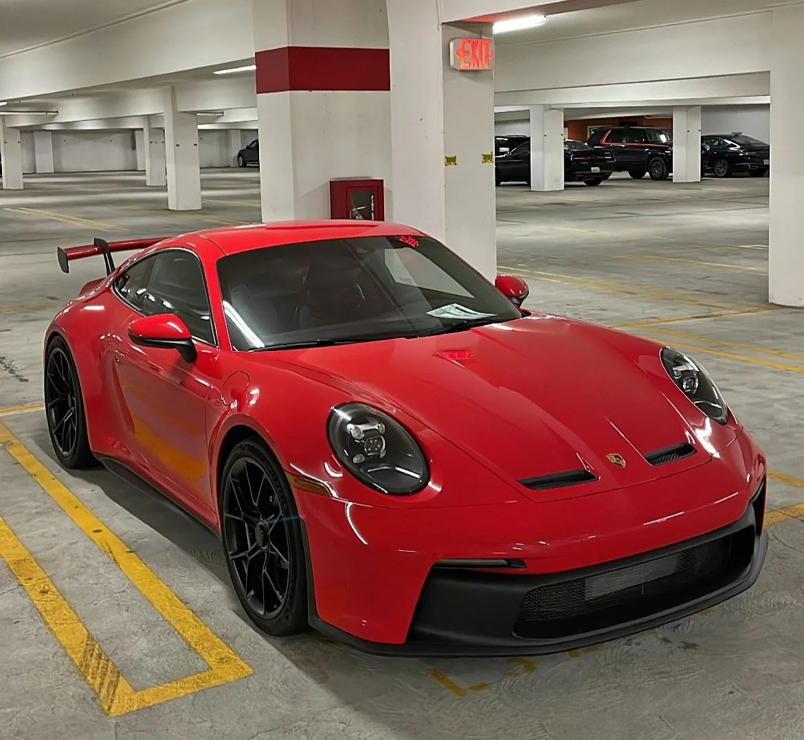 porsche 911 gt3 2023 guards red