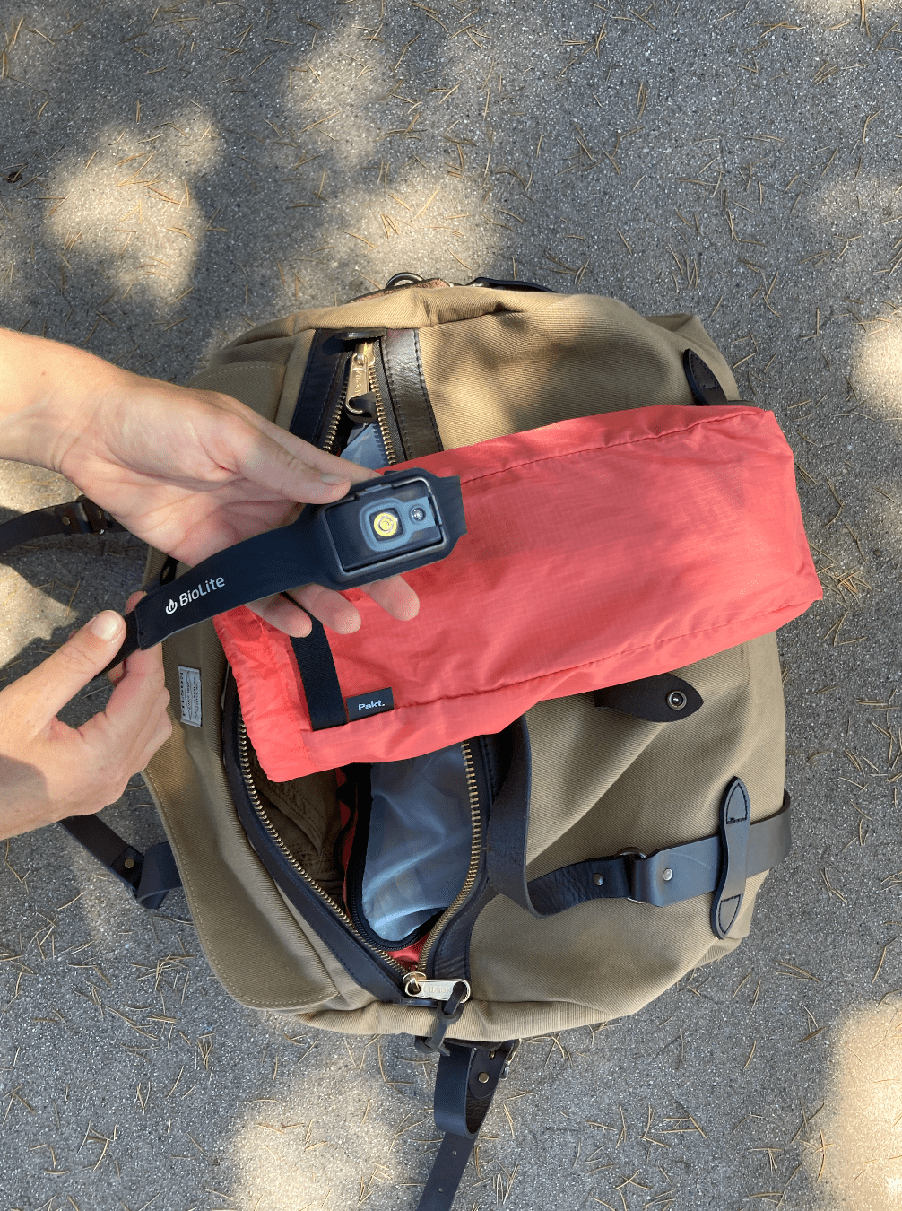 how to pack a duffel essentials