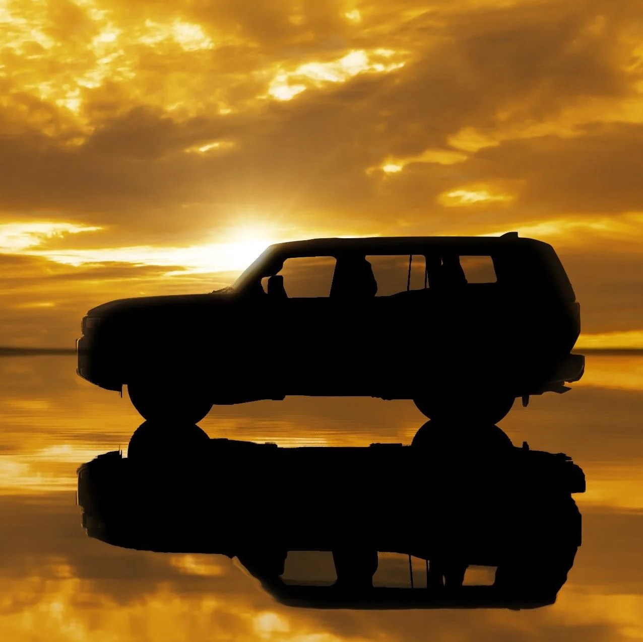 new land cruiser teaser silhouette