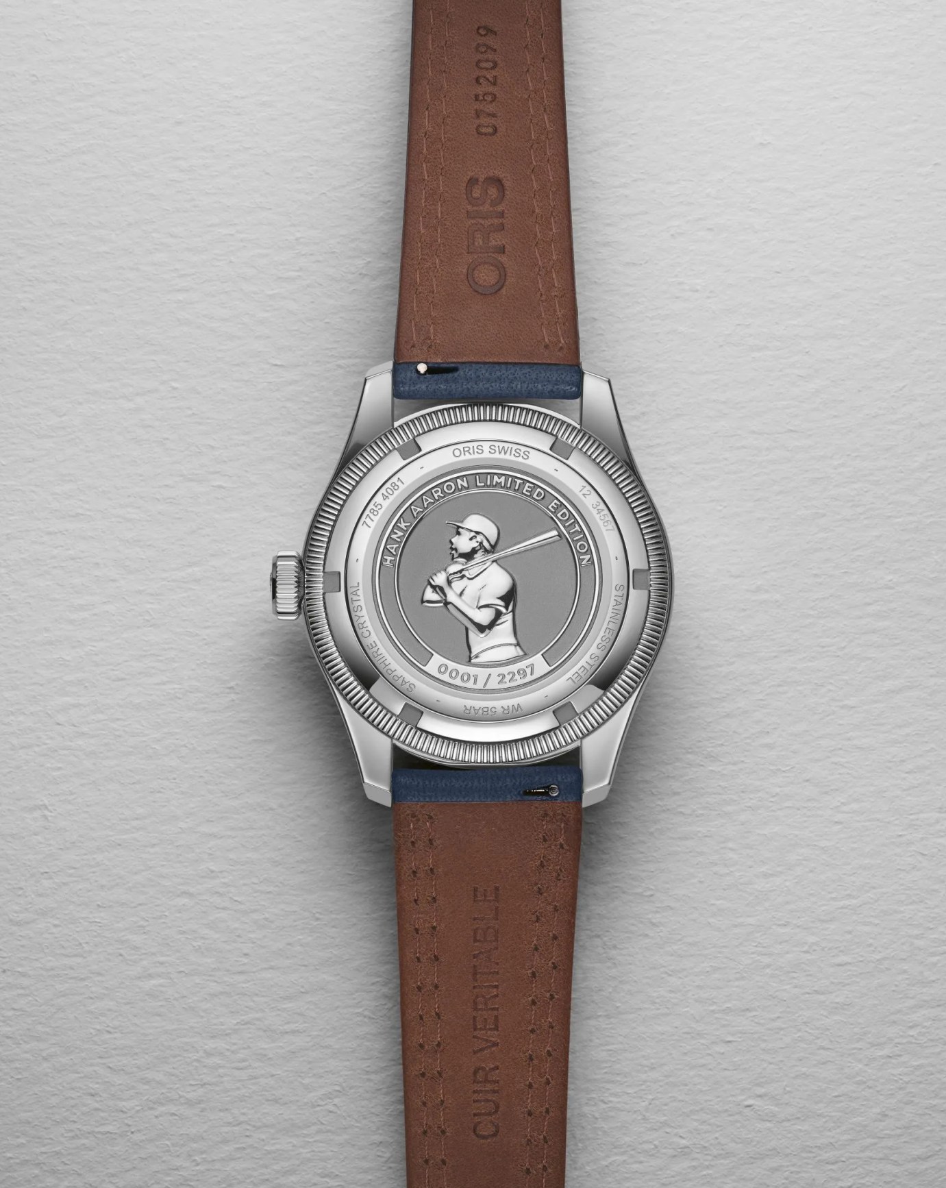 hank aaron limited edition watch