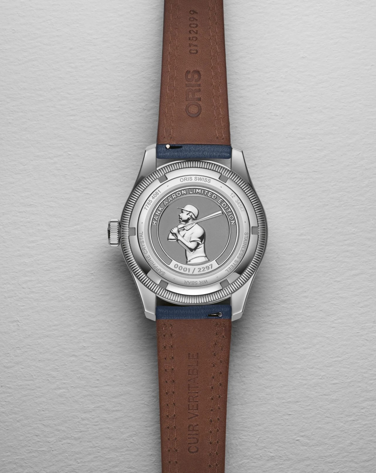 hank aaron limited edition watch