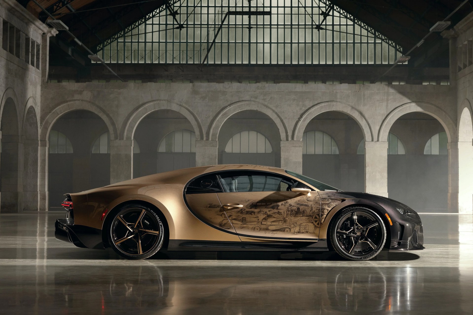 bugatti chiron golden era