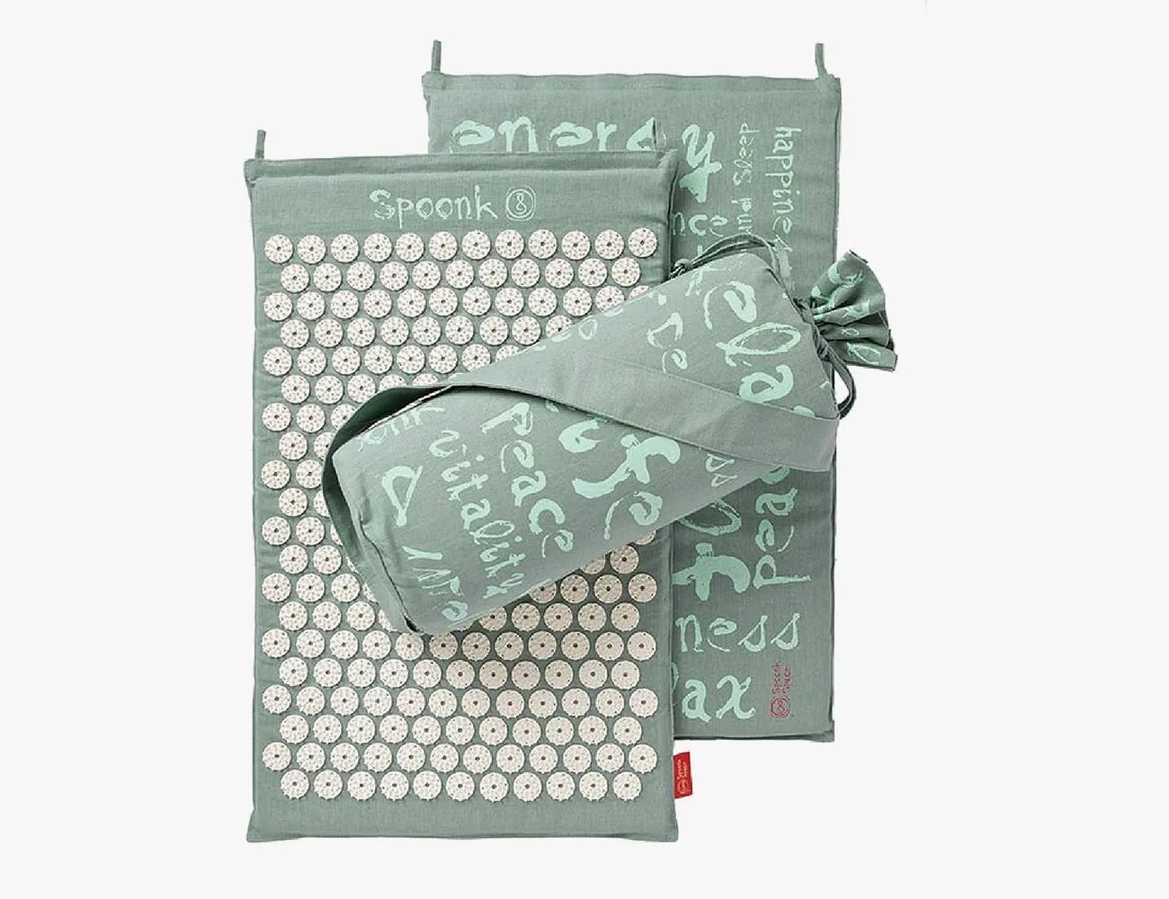 Spoonk Organic Hemp Acupressure Mat with EcoFoam