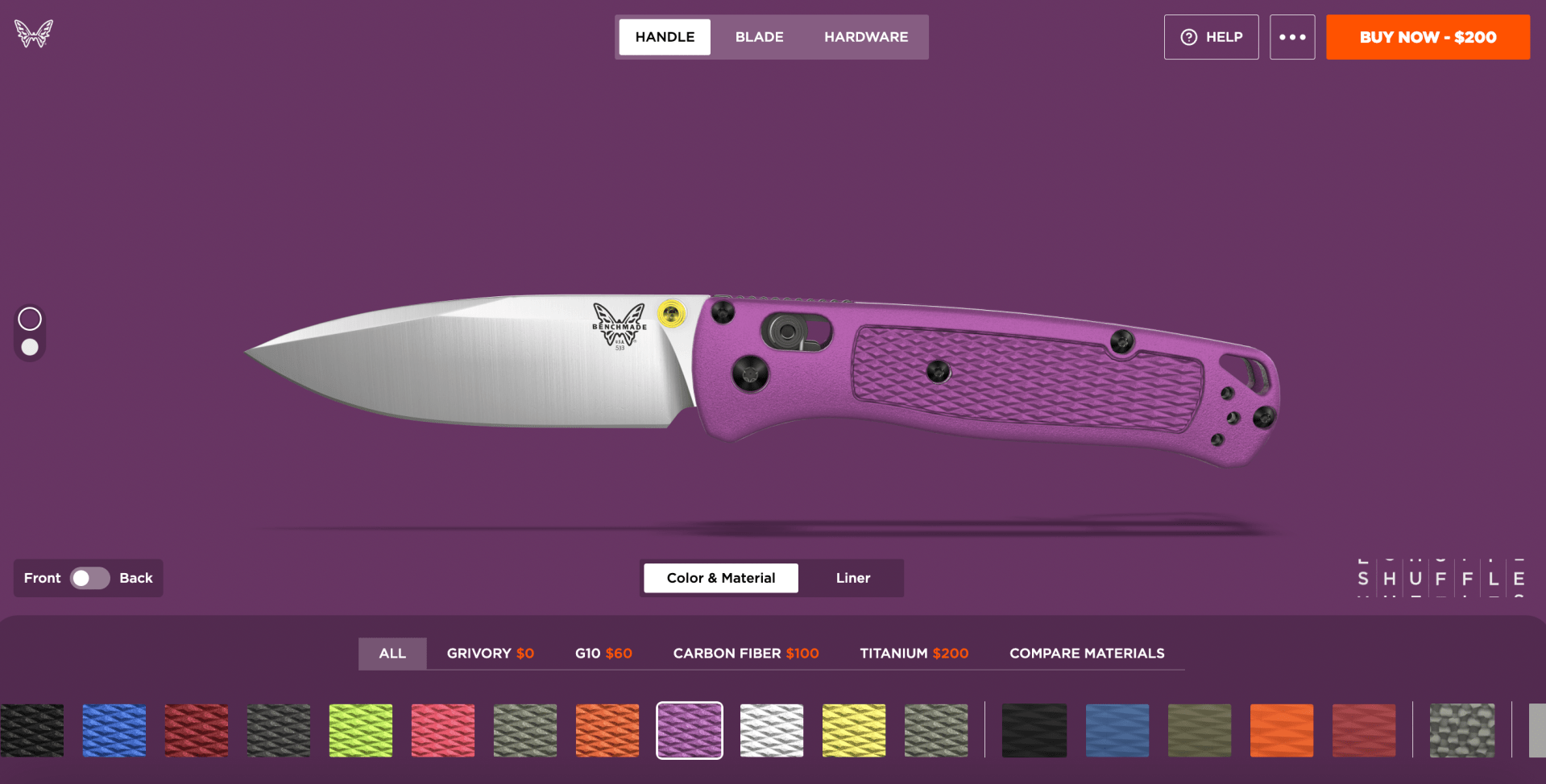custom mini bugout