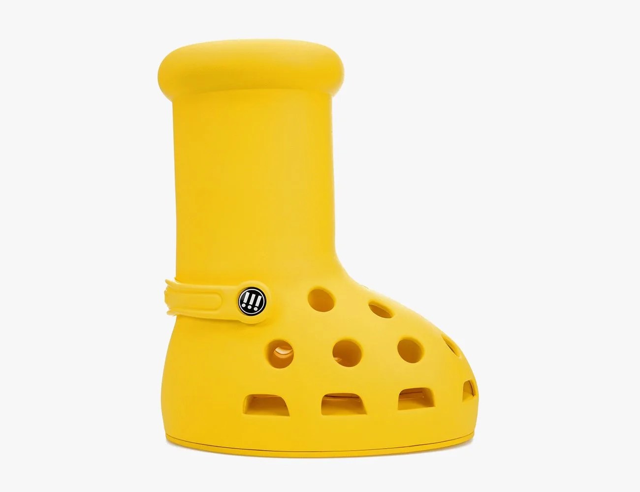 mschf x crocs big yellow boots