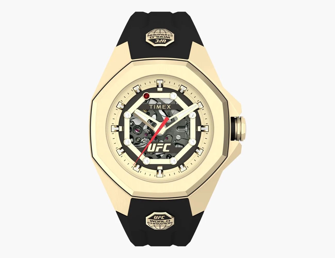 Timex UFC Pro Automatic 45mm Silicone Strap Watch