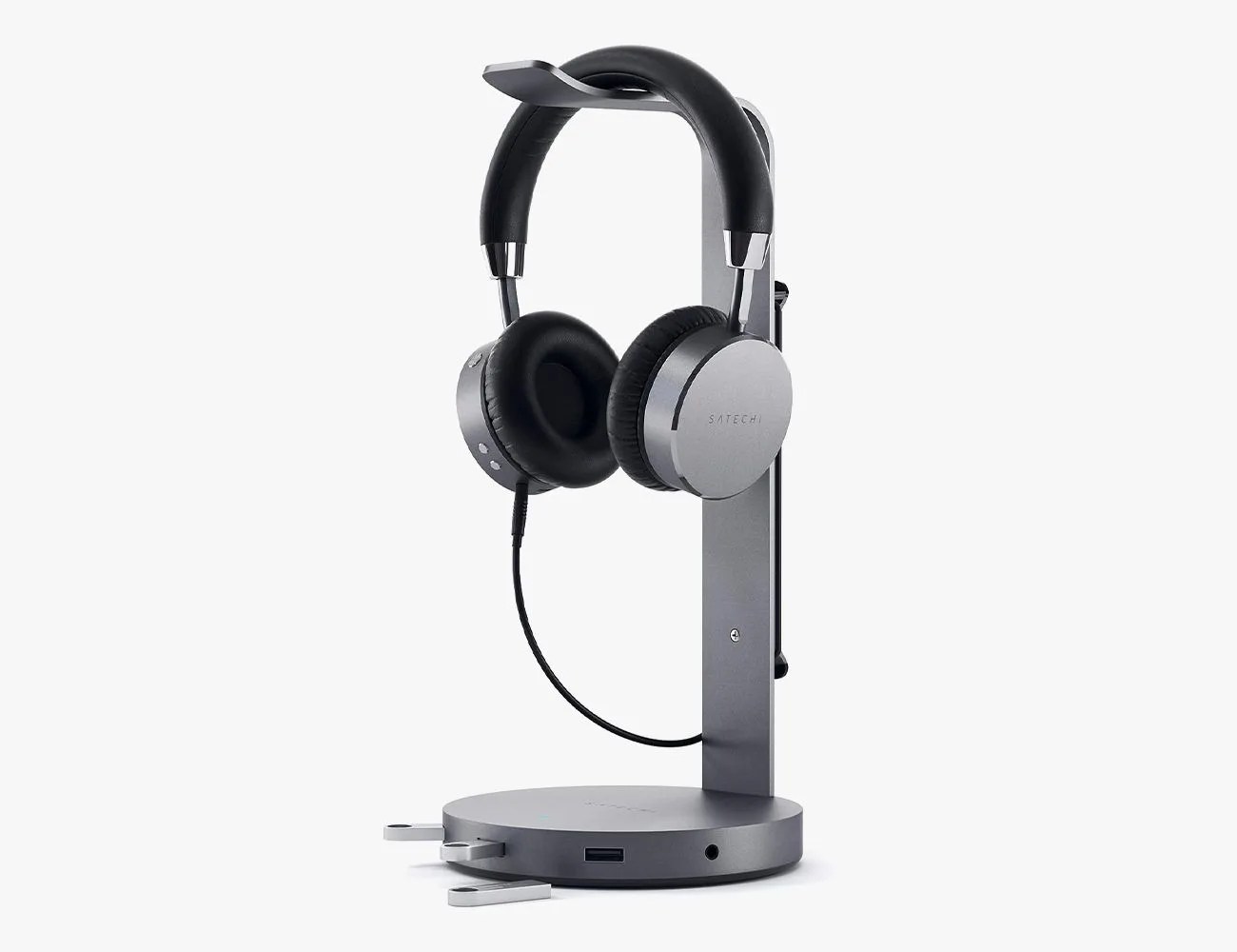 Satechi Aluminum USB Headphone Stand Holder