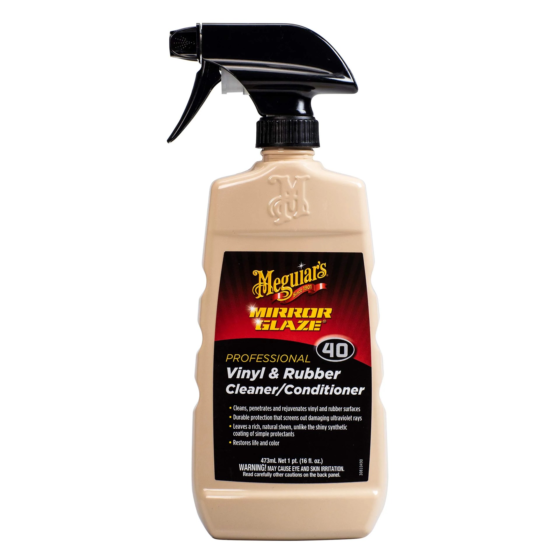 Meguiar's M4016 Mirror Glaze Vinyl & Rubber Cleaner/Conditioner